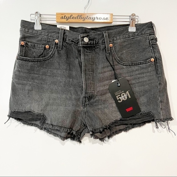 NWT Levis 501 Original Denim Shorts - Picture 6 of 12